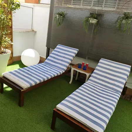 Big Privat Terrace Free Parking Apartment Calafell